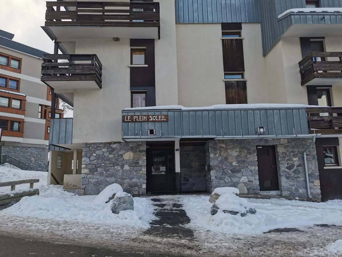 Apartment Myhome - Plein Soleil 36 - Studio Cabine 4 Pax Ski In&Out Tignes